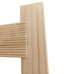 High Accuracy Round Bamboo Chopsticks Easy To Use Disposable Bamboo Chopsticks