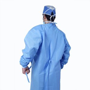 16-70gsm ISO13485 Hospital Disposable Barrier Gowns
