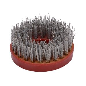 100mm Circular Diamond Brushes M14 For Processing Leather Finish