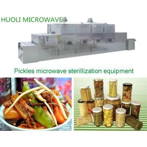 Automated Food Sterilization Equipment Microwave Food Drying Machine