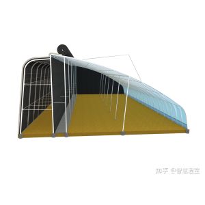 Multi-Span Tunnel Vegetable Production Greenhouse with 1 Square Meter Minimum