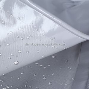 Plaid Style PVC Coated Tarpaulin Medium Weight and Water Resistant for