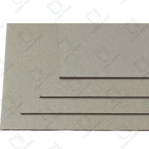 1.6mm Grey Board Sheets High Stiffness Grey Laminated Chipboard