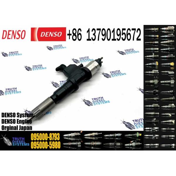 Buy High Quality Diesel Common Rail Fuel Injector 8-98140249-3 8981402493 095000-8793 for ISUZU 6UZ1 8793 2493 at wholesale prices