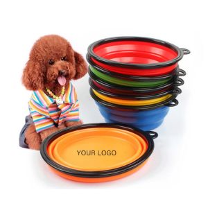 Large 80g Pet Feeder Bowl 1100ml Collapsible Water Bowl