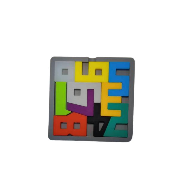 Colorful Soft Silicone Building Blocks Baby Toys Puzzle OEM Service And Size Is