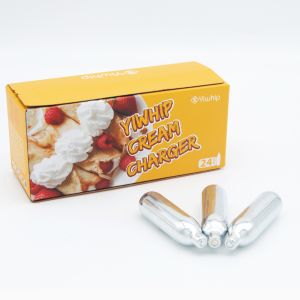 N2O Whipped Cream Canister Chargers 8.5 Gram 24pk For Whip Cream