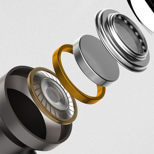 Sensitivity 104±10%DB Wired In-Ear Earphone with 3.5mm Jack and Fashionable Multi Color Earbuds