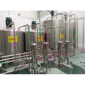 Syrup Melting Powder Fruit Juice Processing Equipment 1000L-5000LPH​