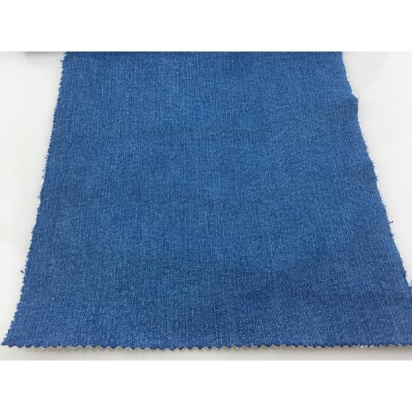 11.9oz 55.5 inch Stonewashed Denim Fabric 64% Cotton 23% Poly 10% Rayon 3% Spandex