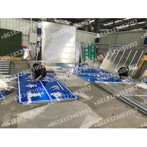 Rectangle Shapes Traffic Sign Aluminum Road Plate Road Direction Signal