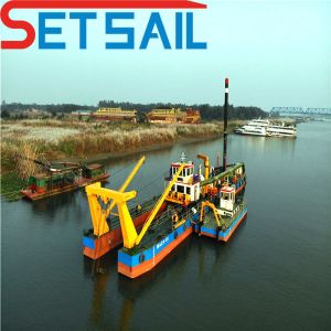 Sand Dredging Machine and Sevice Bucket Gold Dredge Ship with WN600 Slurry Pump