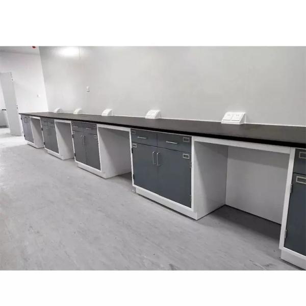 Epoxy Resin Coating Lab Bench Work Dental Steel Science Lab Workbenches