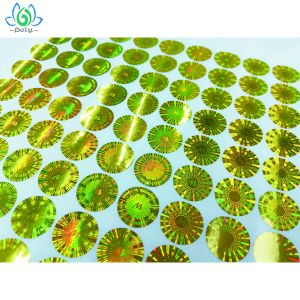 Oilproof Waterproof 3D Hologram Tamper Evident Security Labels