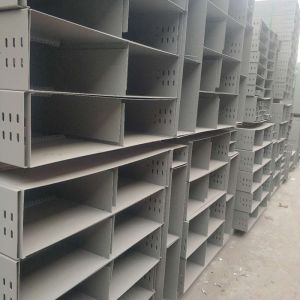 Suspended Ceiling Cable Tray C Shaped Design Height 50-200mm Metal Cable Trough