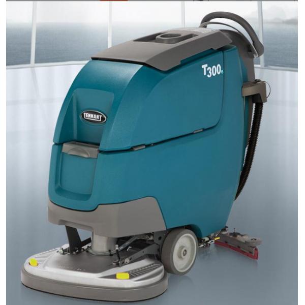 Tennant T300e Small Hand Push Floor Washer Commercial Factory Workshop Floor Washer