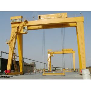 Double Beam U Model Electric Gantry Crane Rail Mounted