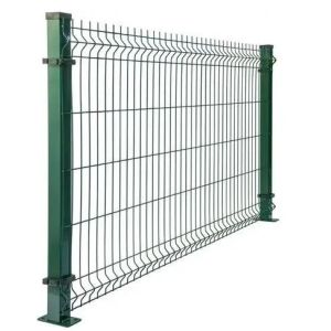 Quality Hot Sale Powder Coated Cloture En Treillis Metallique 3D Curved Welded Wire Mesh Fence for sale