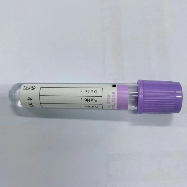 Buy Hospital Medical Lavender Cover Vacuum Blood Tube OEM Accept at wholesale prices