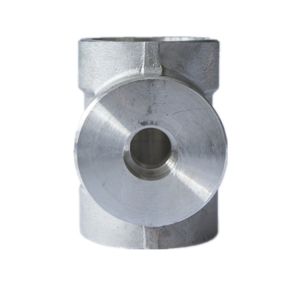 Durable Watering Pipe Fitting Tees Galvanized Seamless High Pressure Tee