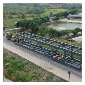 Steel Structure Truss Metal Building Materials Pedestrian Bridge Made In China