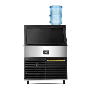 Commercial Cube Ice Machine with Bottled Water Robust Construction Ensuring