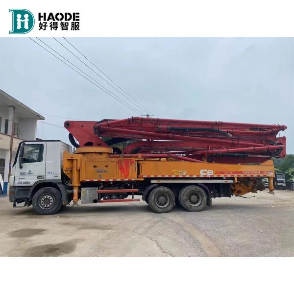Powerful HAODE Sany SYM5337THB 52m Mortar Concrete Pump Truck Boom Concrete Pumps Machine
