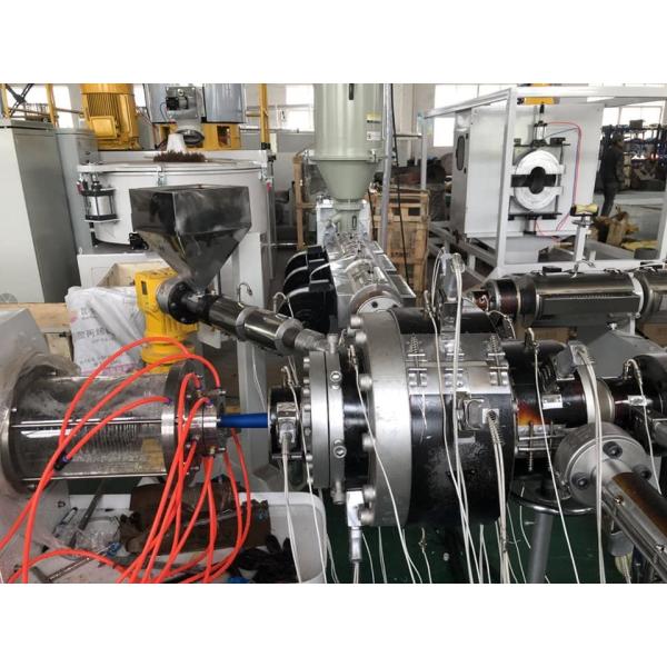 Buy Fiber Glass Plastic Pipe Extrusion Machine / PPR Pipe Extrusion Machine at wholesale prices