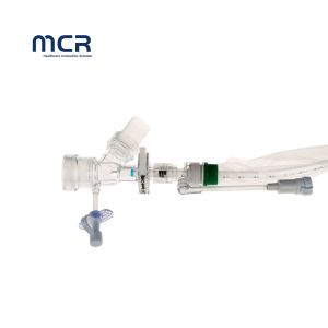 Disposable Medical Suction Catheter Closed Circulation with Push Switch