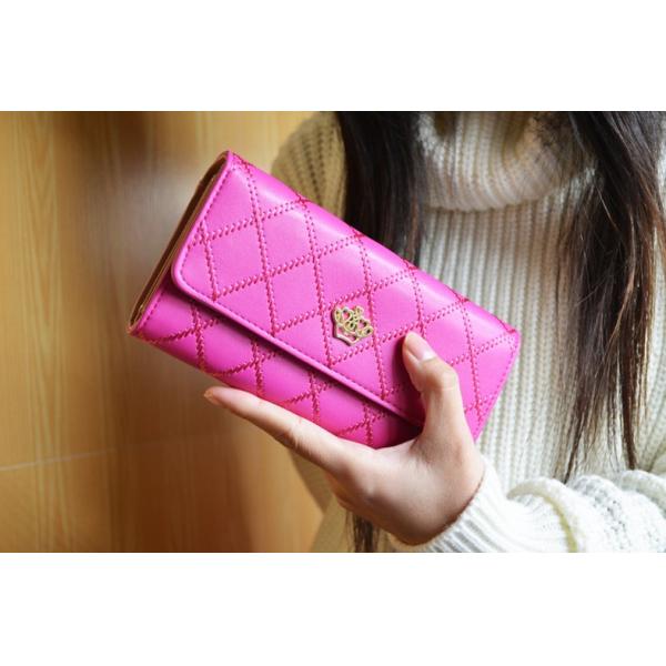 2016 new winter fashion trend embroidery Ms. clamshell Lingge long wallet