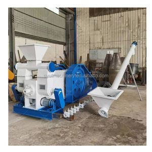 1000kg/h Biomass Fuel Sawdust Ram Type Briquette Making Machine 70mm Diameter