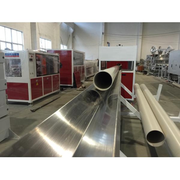 Construction Works PVC Pipe Making Machine with and PVC Resin Raw Material
