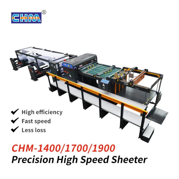 Buy 27kW 300m/Min CHM Machinery CE Roll Paper Cutting Machine at wholesale prices