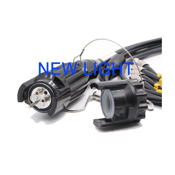 5.0mm / 7.0mm Optical Fiber Patch Cord TPU / PVC Cable Jacket Long Lasting