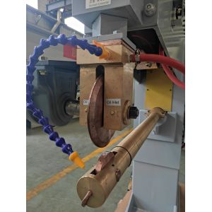 Semi Automatic Mfdc Longitudinal Automatic Seam Welding Machine 160Kva