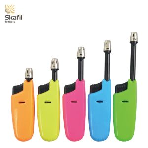 ISO22702 Certification Disposable Plastic Gas BBQ Lighter for Fireplace