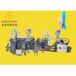 Double Colour Injection Moulding Machine For PVC Plastic Boots