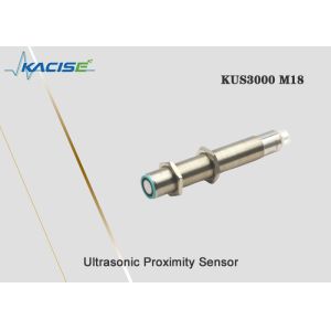 KUS3000 M18 Compact Housing Ultrasonic Proximity Sensor High Repeatability with