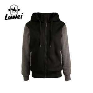 Streetwear Embroidered Heavy Cotton Logo Drawstring Soft Knitted Men's Hoodies &