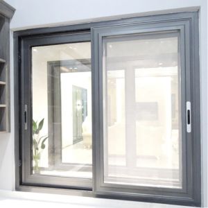 Soundproof Hurricane Impact Thermal Break Double Glazed Aluminium Alloy Sliding