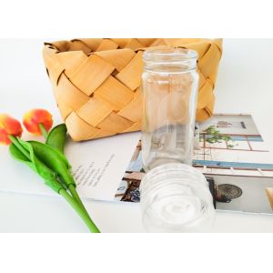 Quality Manual Plastic Salt Pepper Grinder Adjustable Ginders Customized Label for sale