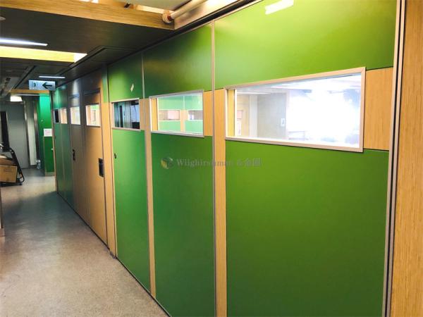 Buy Foldable Temporary Soundproof Partition Wall With  Aluminum Alloy Frame at wholesale prices