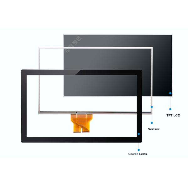 Educational Touch Screen Display Panel 10.1 Inch Impact Resistant Anti Fingerprint