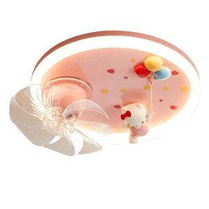 Cartoon Cat Children'S Room Intelligent Ceiling Light Full Spectrum LED Eye