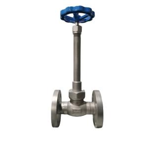 Welding End CF8 CF8M Long Stem Cryogenic Globe Valve Design for LNG/LOX/LN2/LAR