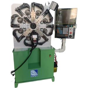 Automatic CNC Spring Machine with 3-5axes Servo Motors and 6.4-9.5kw Power for