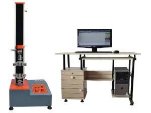 China Computerized Single Column Lab Testing Equipment Servo Tensile Testing Machine on sale