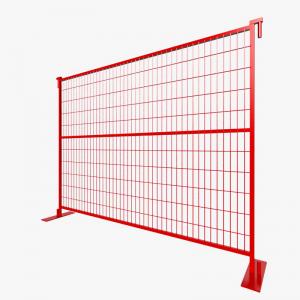 Quality 6ftx10ft Galvanised Powder Coated CanadaTemporary Fencing For Construction Site for sale