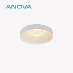 Quality Anti-Glare Recessed Spotlight Frame Semi-Recessed GU10/MR16 Compatible for sale