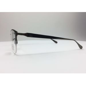 Semi-rim titanium optical eyeglasses for Men top quality New design 2018